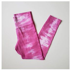 Pink Tie-Dye Leggings